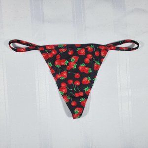 Victoria's Secret Stretch Cotton V-String Panty Size Small